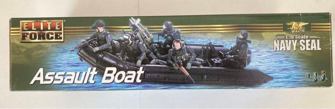 1/18 エリートフォースELITE FORCE ネイビーシール アサルトボート
