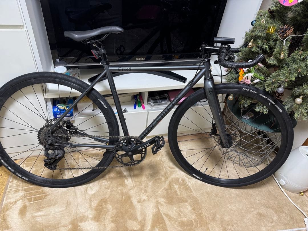 自転車本体 Greed 1x10s 700C LAVA Grey