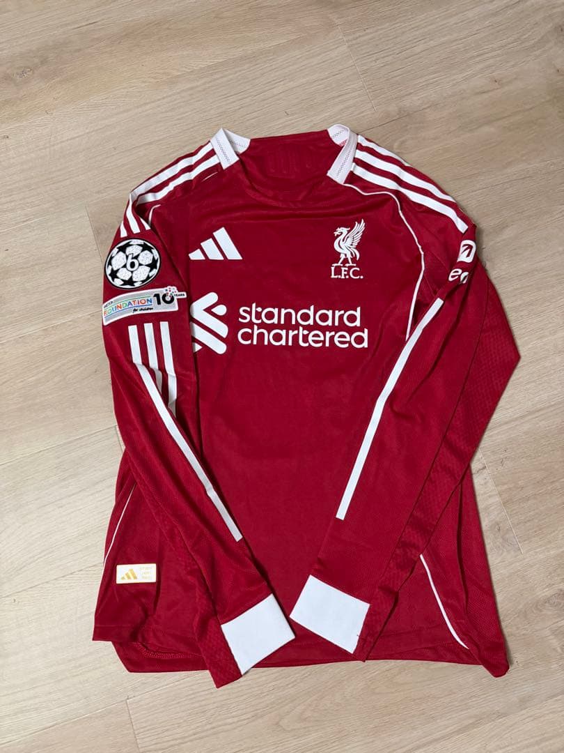 リヴァプール　長袖　ユニフォーム　エキティケ　M