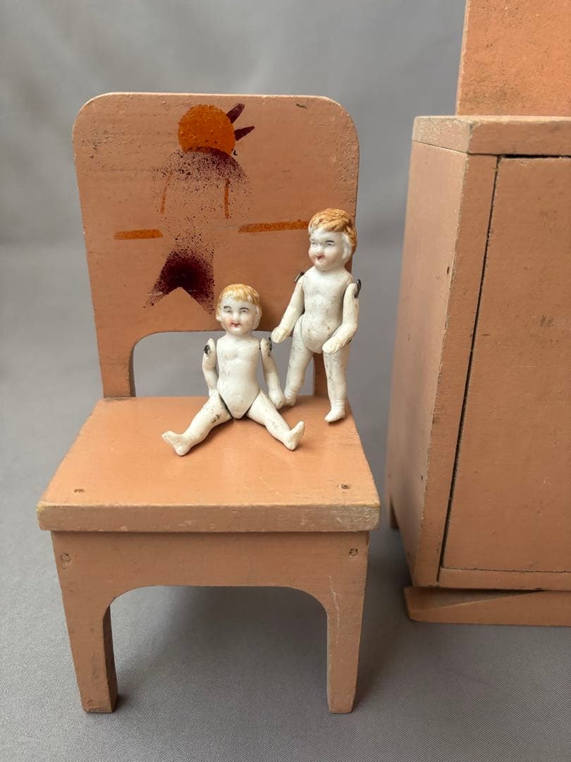 アンティーク ビスクドール ドールハウスドール ミニチュア