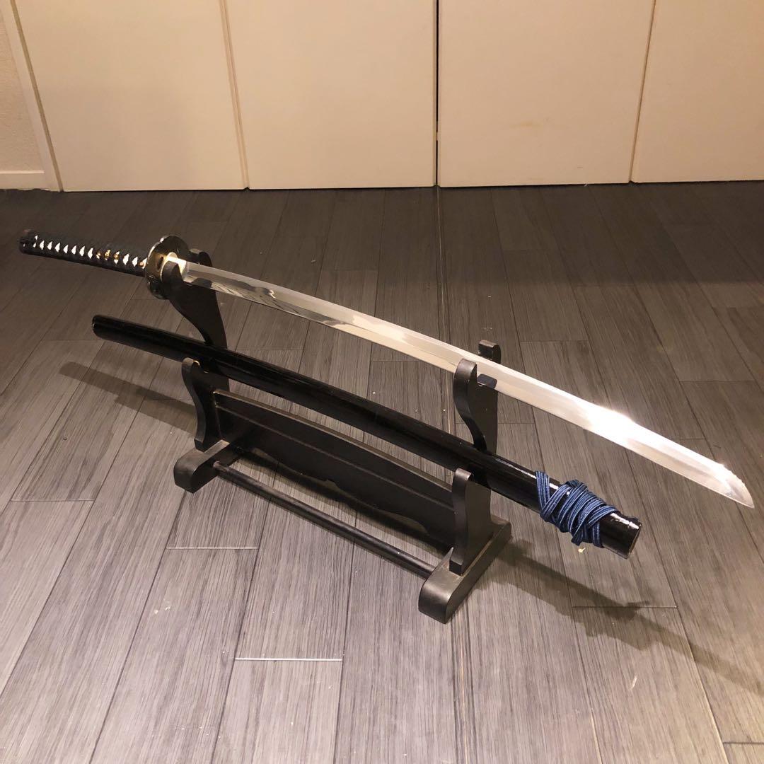 高級模造刀　青紺拵え　居合刀