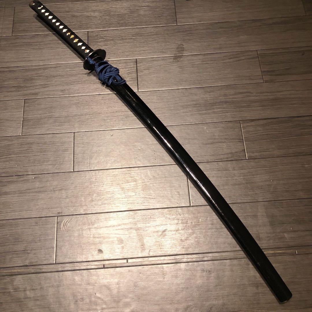 高級模造刀　青紺拵え　居合刀