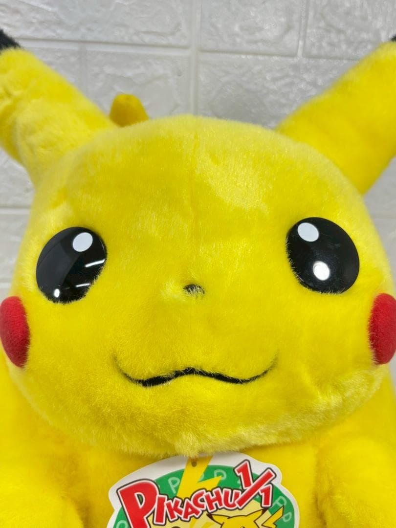 10-27-2 ピカチュウ 1/1 等身大 ぬいぐるみ ポケモン 初期 レア