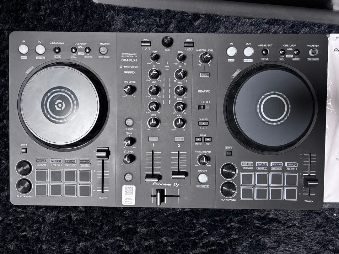 DDJ-FLX4｜使用10回未満｜未使用に近い｜フルセット完備