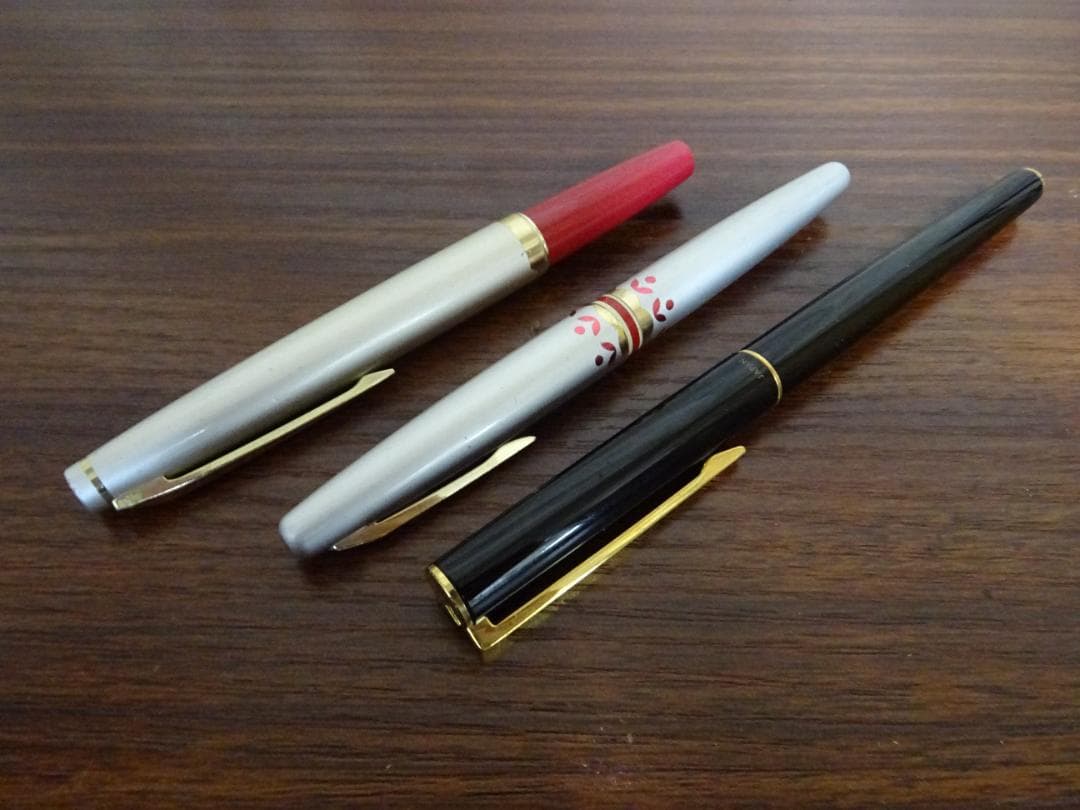 T*e様 阪63 万年筆 3本セット PILOT セイラー ペン先 14K 18