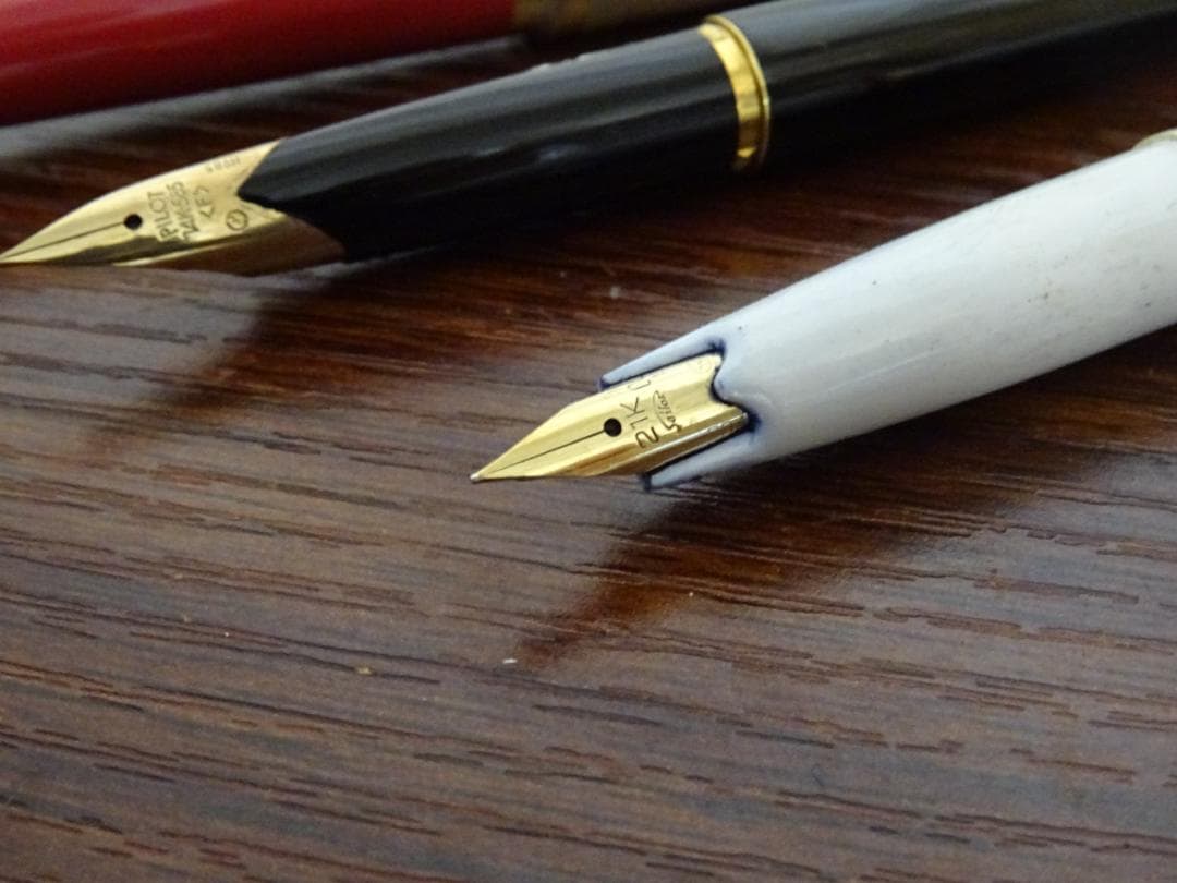 T*e様 阪63 万年筆 3本セット PILOT セイラー ペン先 14K 18