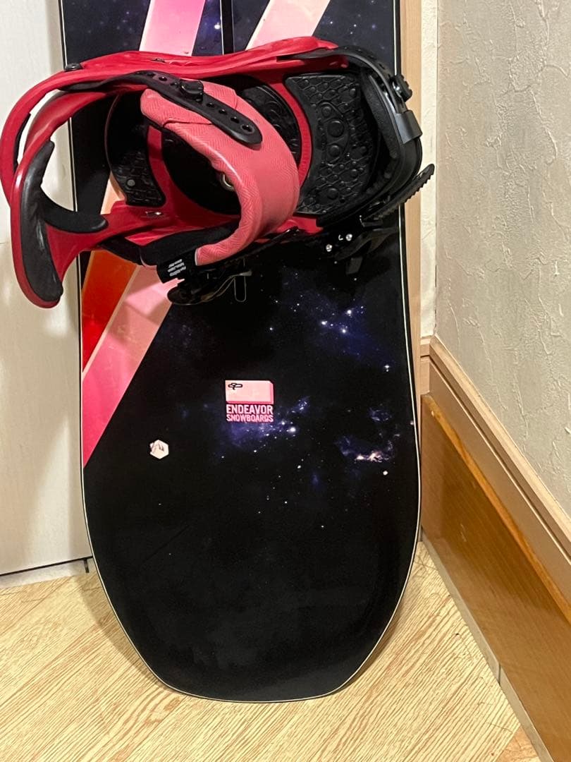 軽量バイブリット！カービンググラトリ最適！エンデバー　144cm FLUXバイン