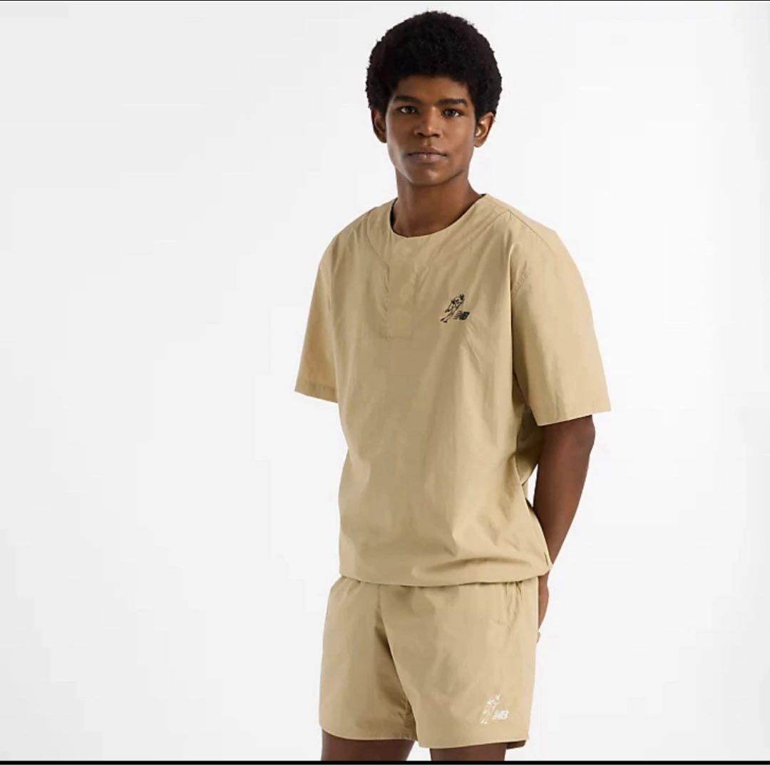 大谷翔平 Tシャツ 日本 スラムダンク ベージュ ニューバランス ナイロン