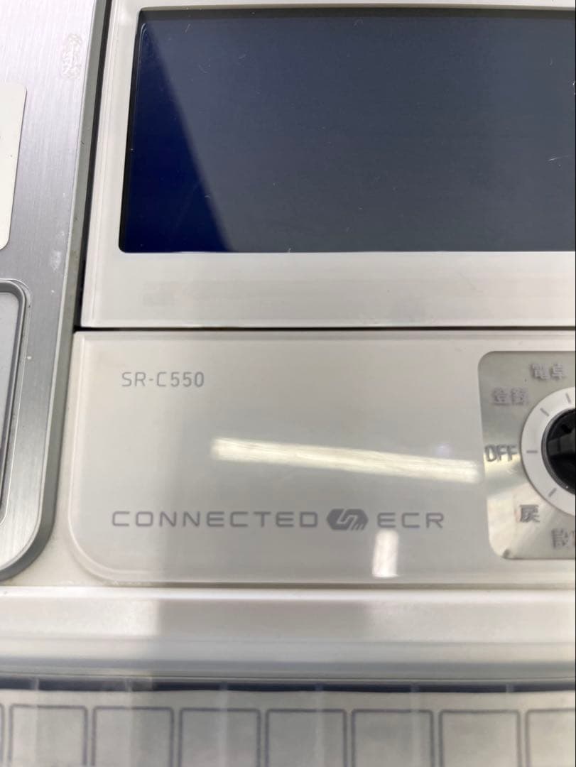 カシオ　レジスター　SR-C550-45WE