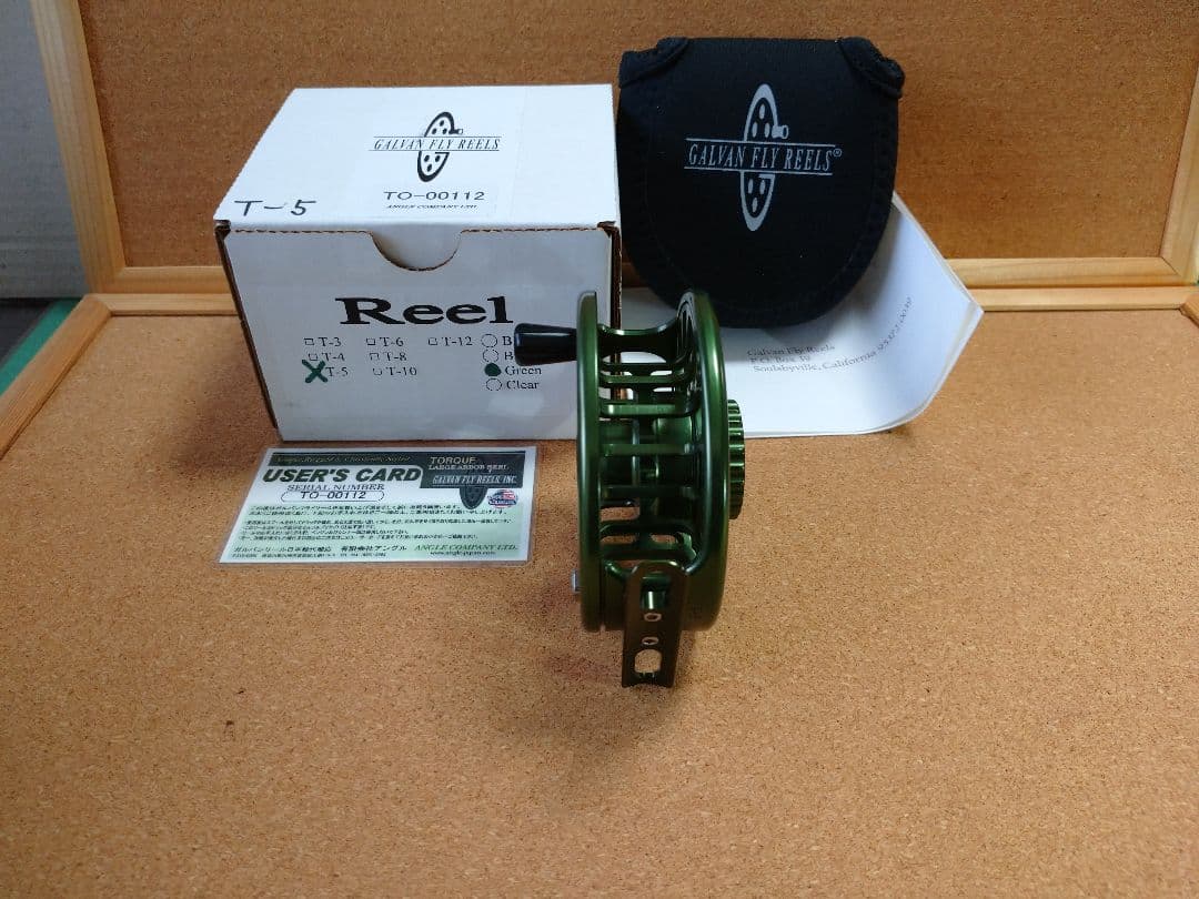 ガルバン フライリール トルクシリーズ グリーン T－５ ラージアーバー 新品