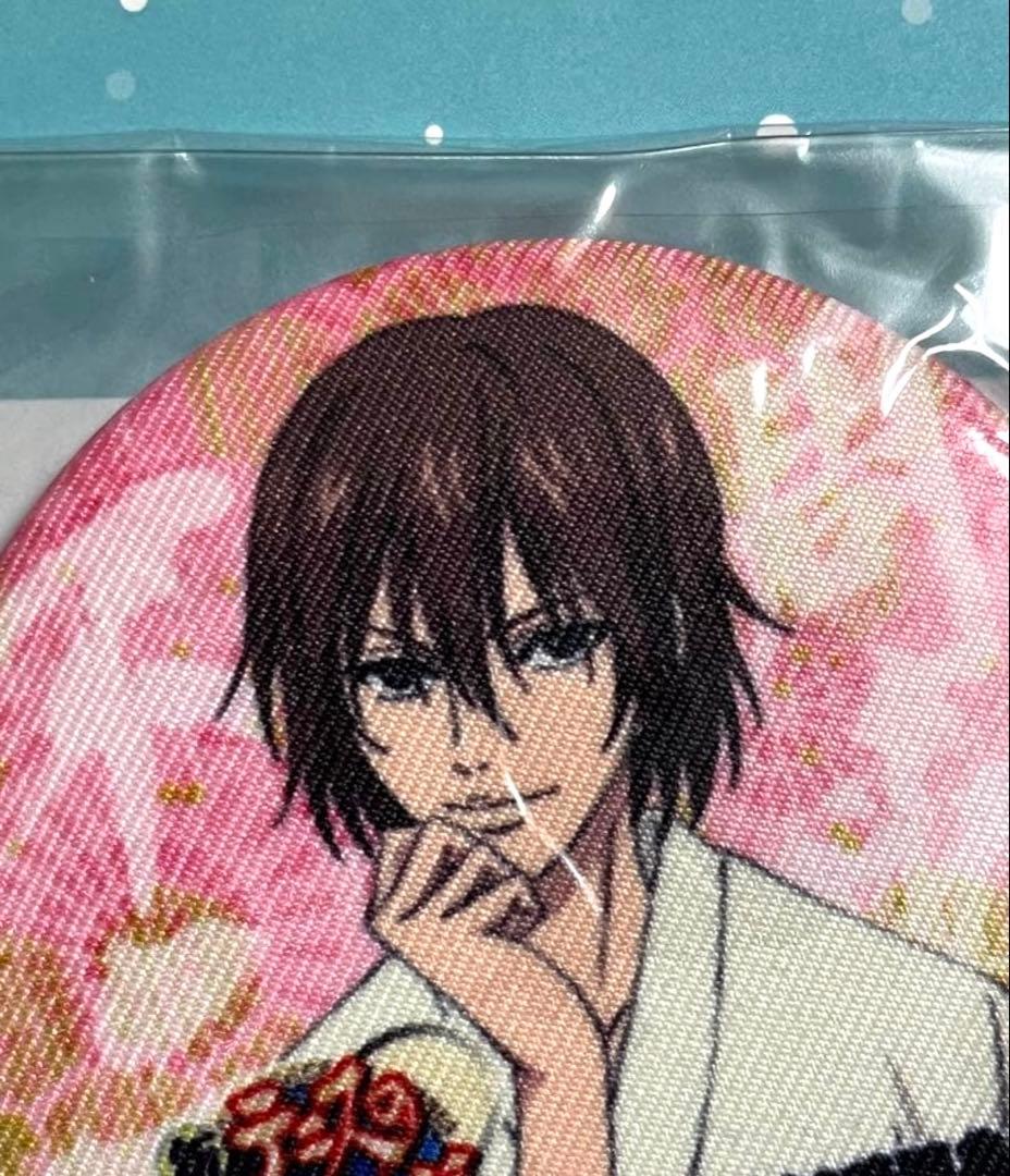 新テニスの王子様 大江戸温泉物語コラボ 缶バッジミラー 不二 周助 希少