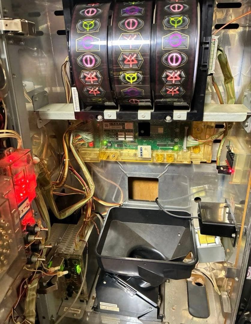 パチスロ　ささみさん@がんばらない　スロット　実機　不要機付　送料無料