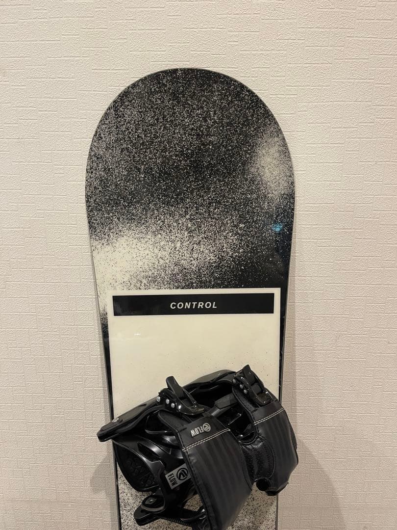 ライド　CONTROL フロー　スノーボードセット　ホットワックス済み