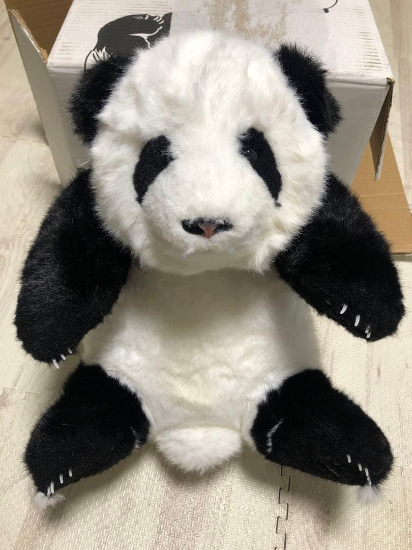 レア★リアル パンダぬいぐるみ パンダファクトリー 熊猫工場 中国