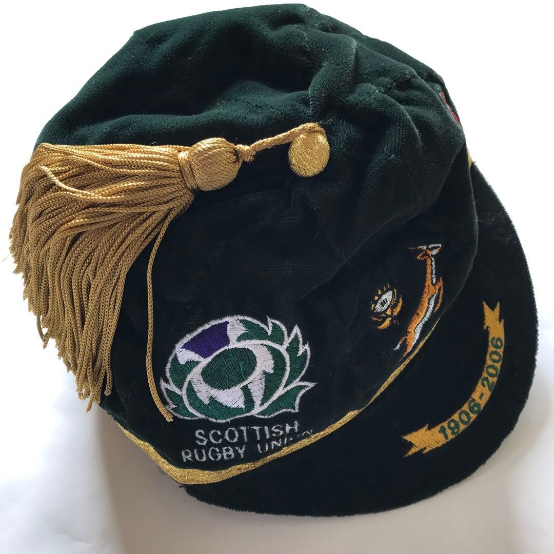 ラグビー　南アフリカ スプリングボクス1906-2006 100周年記念キャップ