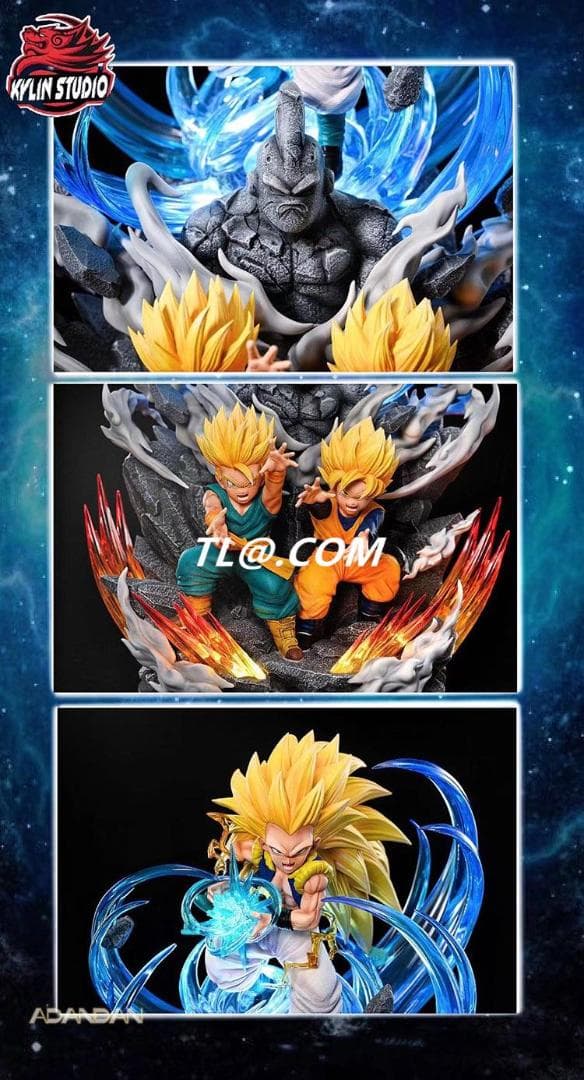 新品未開封『ドラコンボール』 Kylin ゴテンクス　ガレージキット スタチュー