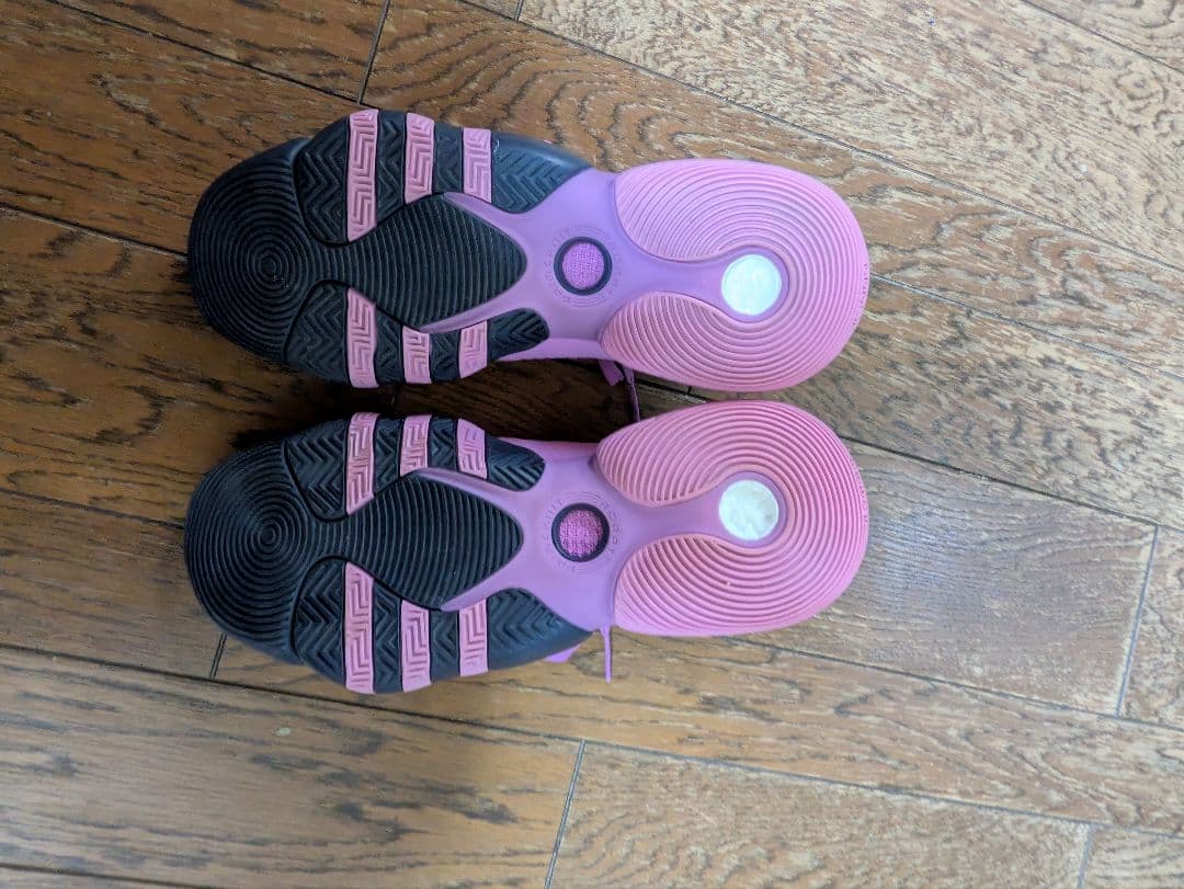 バスケットボールシューズ メンズ ピンク