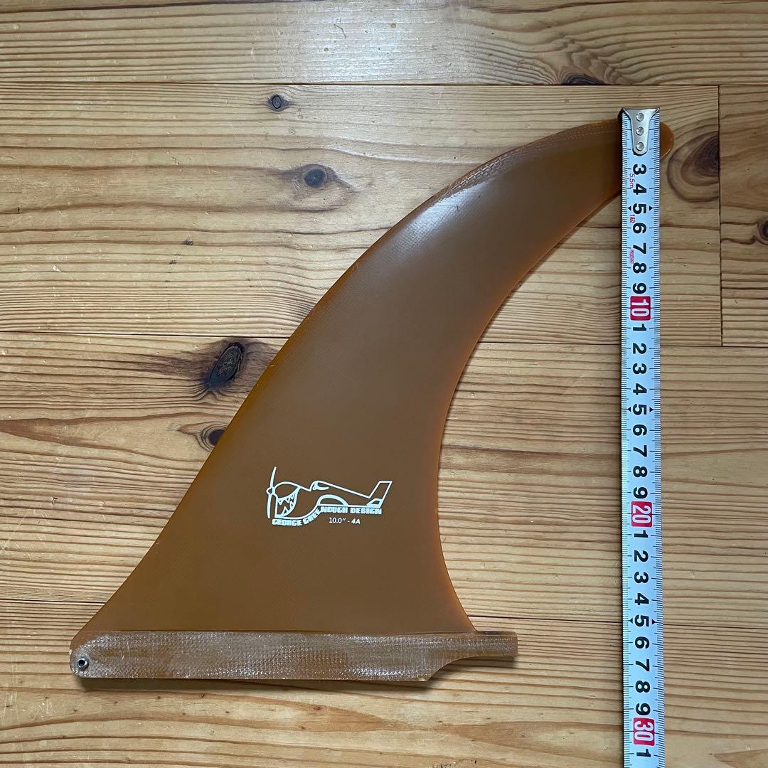 美品 ジョージグリノー グリノーフィン 4A 10 kelp シングルフィン