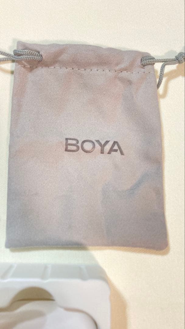 BOYA mini ワイヤレスマイクセットUSB-C&Lightning(白)