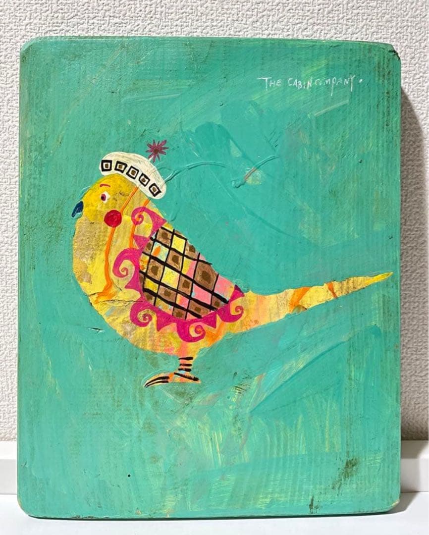 THE CABIN COMPANY 鳥のアクリル画