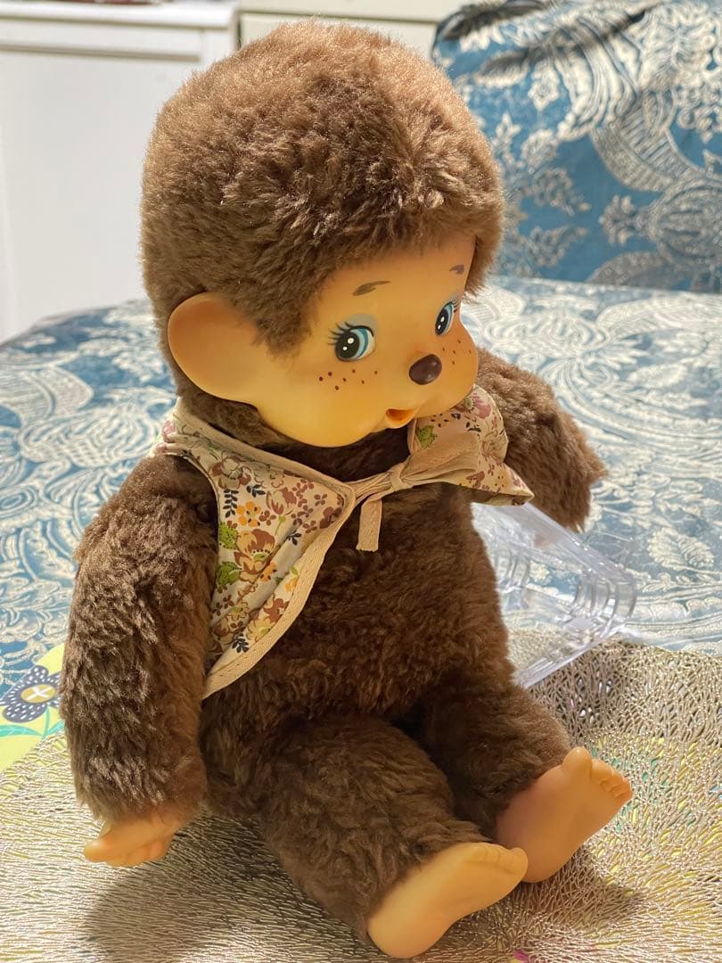 ぬいぐるみ VINTAGE MONCHICHI BLUE EYES