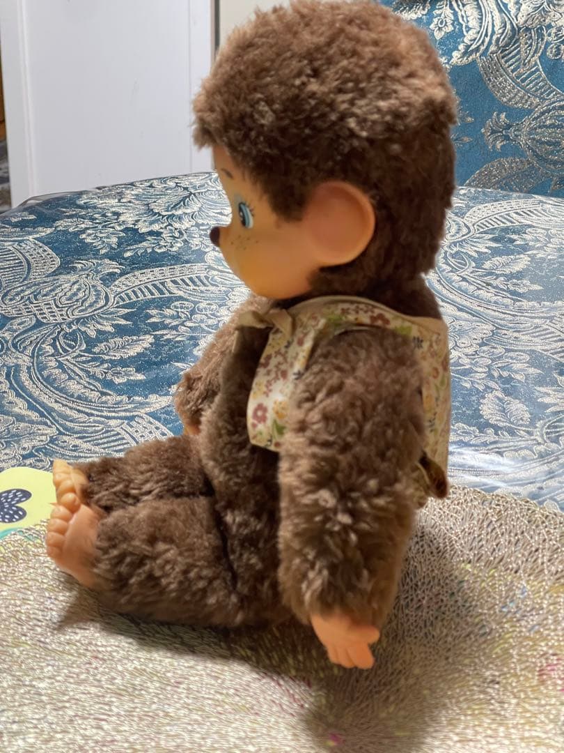 ぬいぐるみ VINTAGE MONCHICHI BLUE EYES