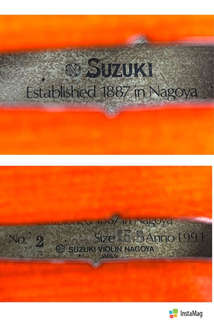 【新品弦張替⭐️】SUZUKI ビオラ15.5inc No2 ヴィオラ 1991年