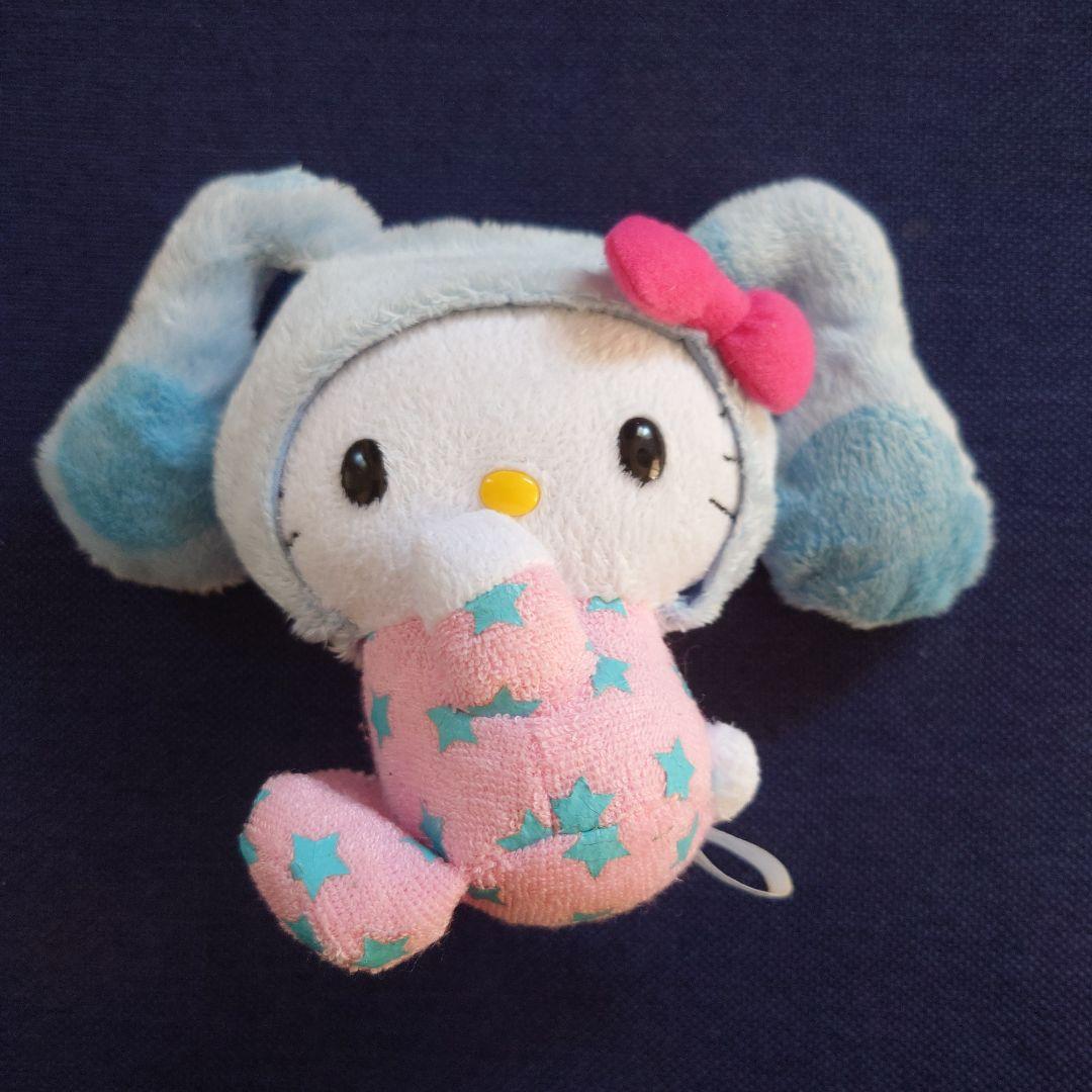 希少！激レア！ハローキティ&ブルーズ・クルーズコラボ　ロンパースマスコット