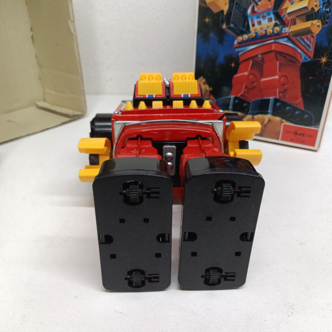 B33 デッドストック 当時物 堀川玩具 ブリキ ジャンボ 火星大王