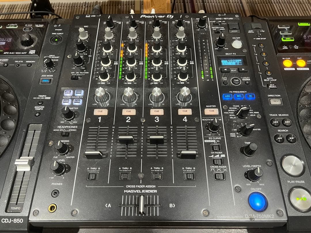 Pioneer DJM-750MK2 美品｜動作品・付属品完備・元箱あり