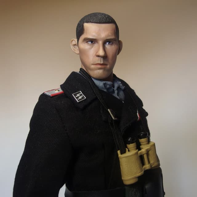1/6　フィギュア　ドイツ軍戦車兵　クリスチャン・ベール似　 WW.II 　戦車