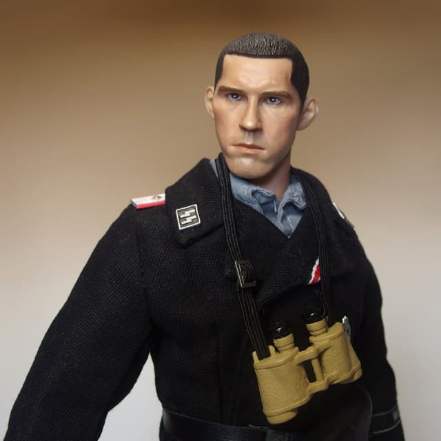1/6　フィギュア　ドイツ軍戦車兵　クリスチャン・ベール似　 WW.II 　戦車