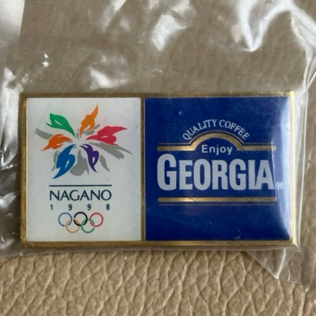 【未開封】1998年長野オリンピック冬季大会 コカコーラ ピンバッジ 5個セット