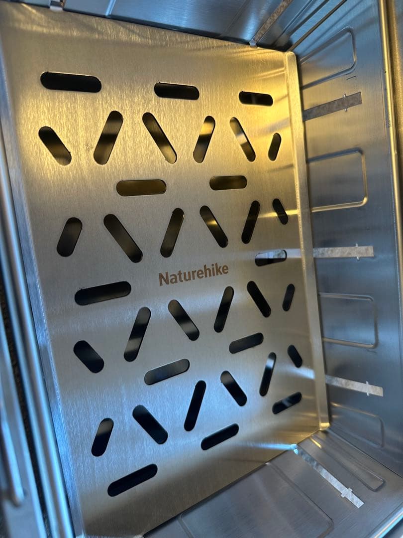 Naturehike バーベキューコンロ　ステンレス　折り畳み