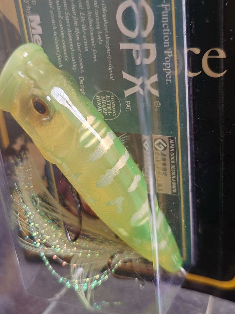 メガバス ito ポップX クリスタルライムフロッグ 新品未開封