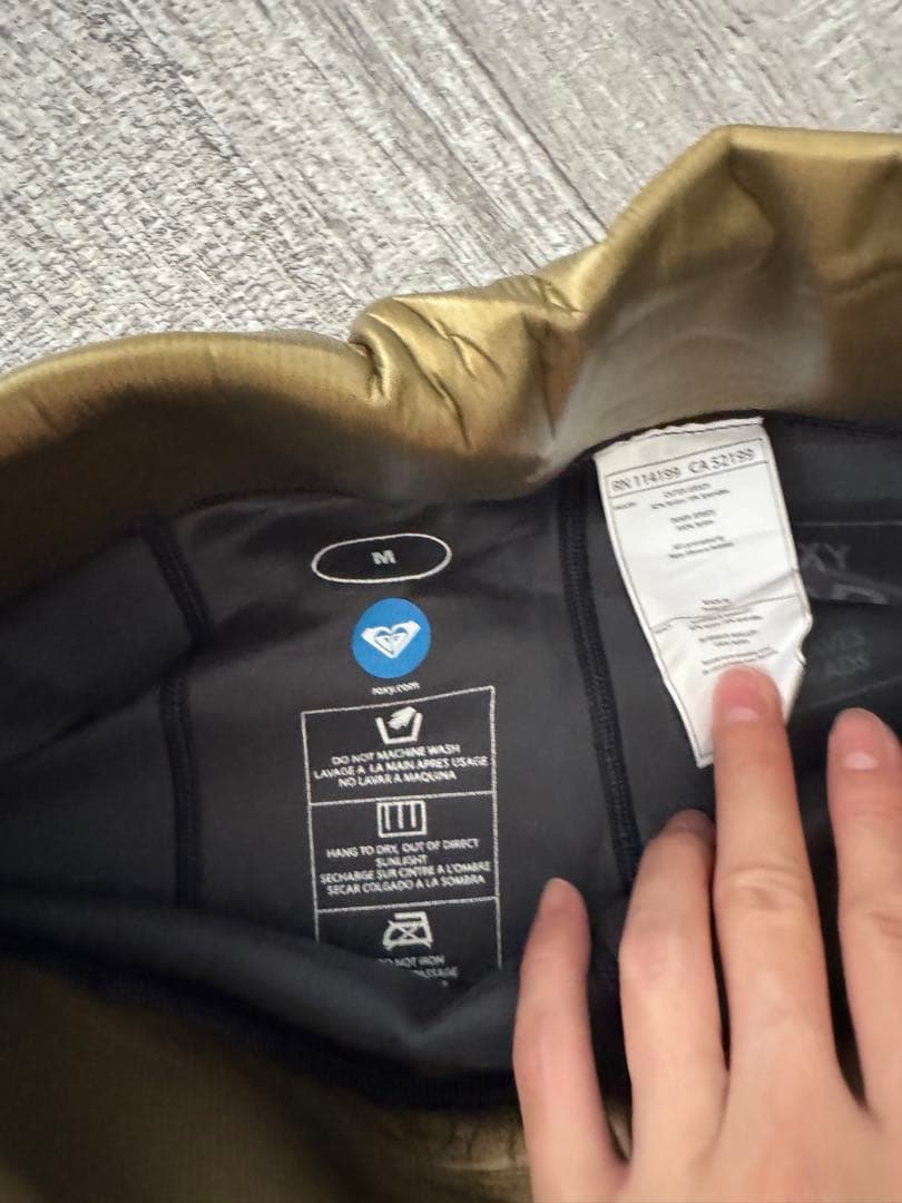 ROXY ウェットスーツ M ネイビー/ゴールド