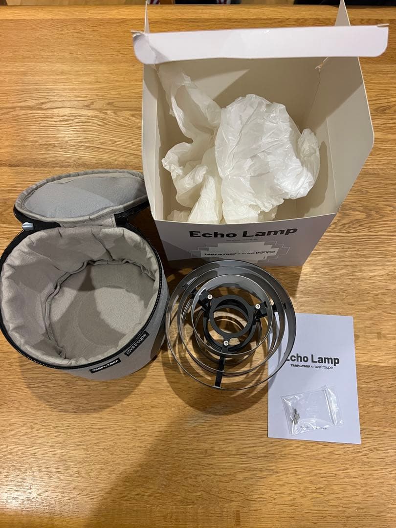 ROVE TROUPE ECHO LAMP TARPtoTARP ver. 黒