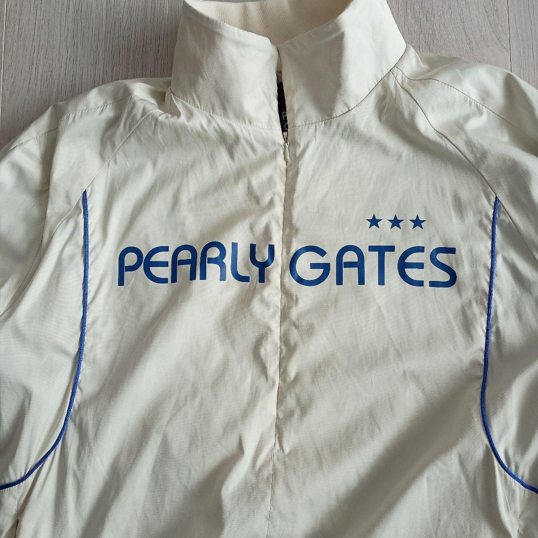 PEARLY GATES ホワイト ジップアップジャケット