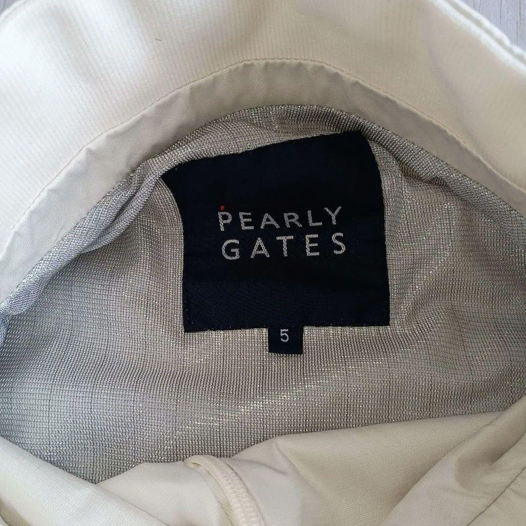 PEARLY GATES ホワイト ジップアップジャケット