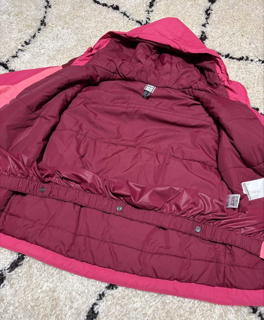 極美品＊モンベル パウダーライト ジャケット・ビブ スキーウェア上下セット140