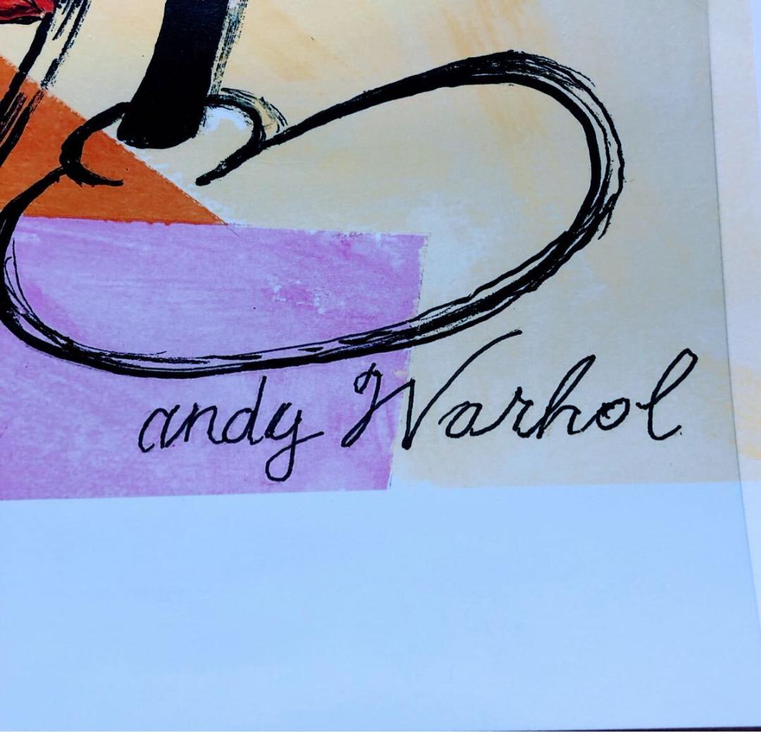 ＃3890 アンディ ウォーホル リトグラフ ミッキーマウス世界 300枚 限定