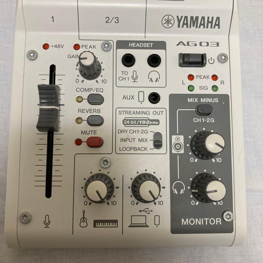 YAMAHA AG03 mk2 オーディオインターフェース