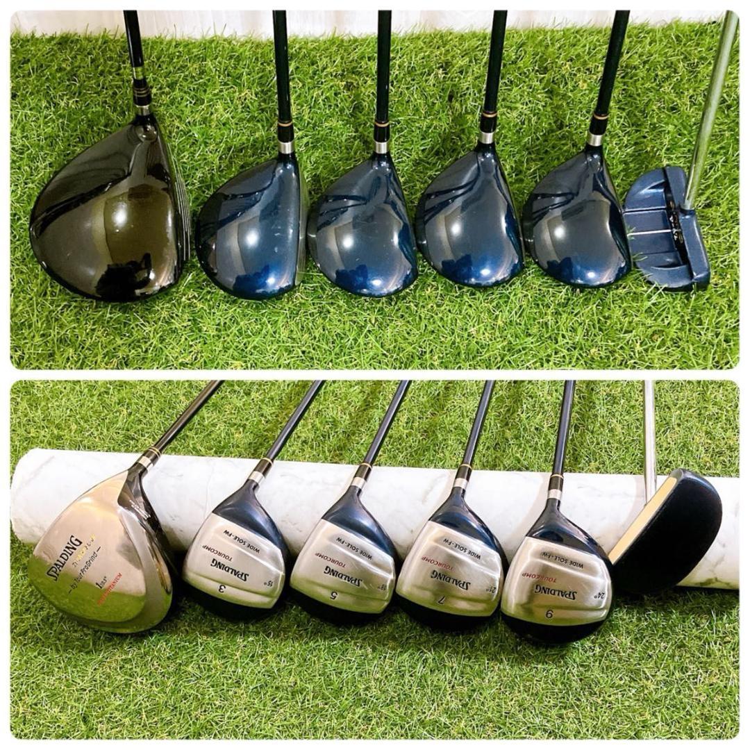 超豪華15本 スポルティング ツアーステージ メンズゴルフセット 初心者 右 R