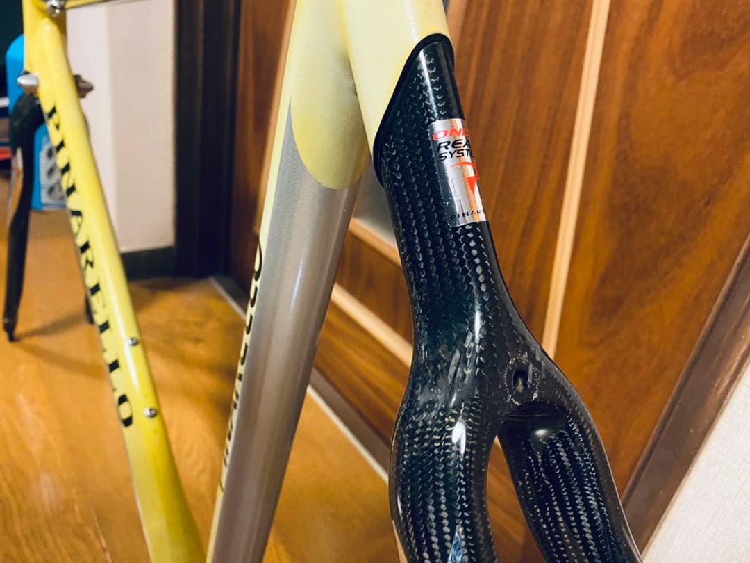 PINARELLO PRINCE カーボンフレーム イエロー
