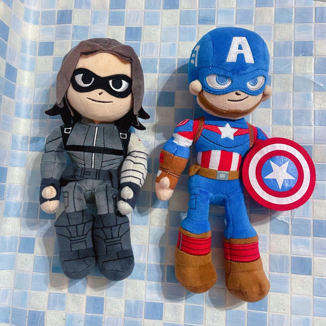 激レア　ウィンターソルジャー キャプテンアメリカ グリヒル ぬいぐるみ