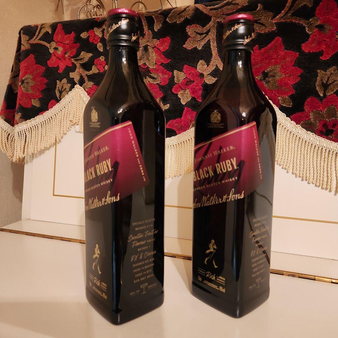 [新品](貴重商品)Johnnie Walker BlackRuby < 2本>