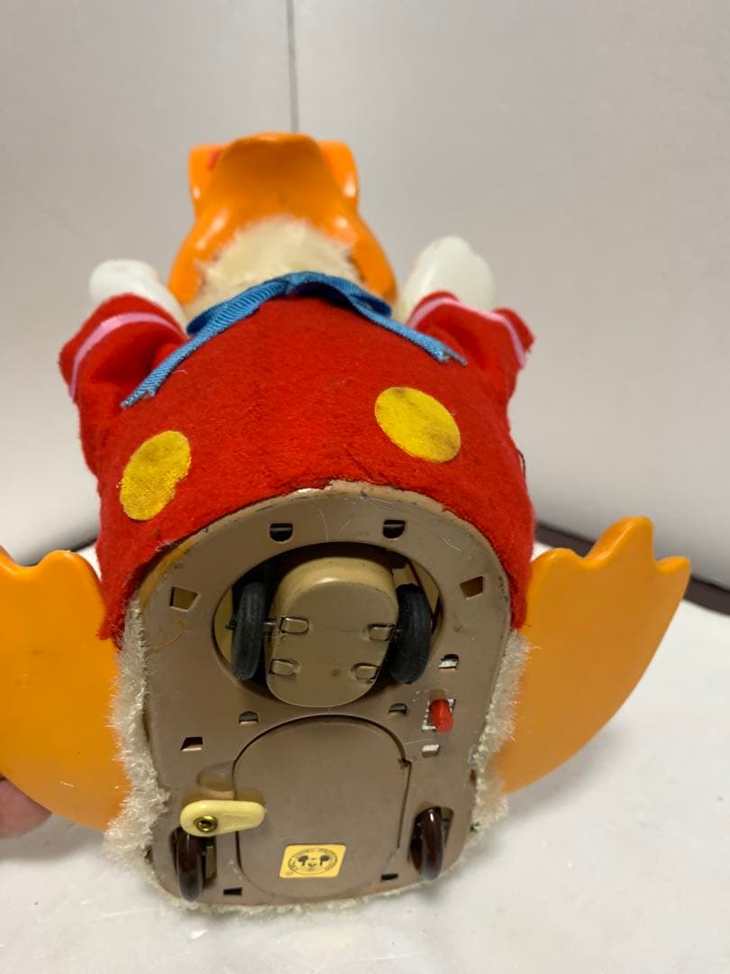 貴重品　ふりふりドナルドダック　昭和４０年代　箱付き　動作不可　美品