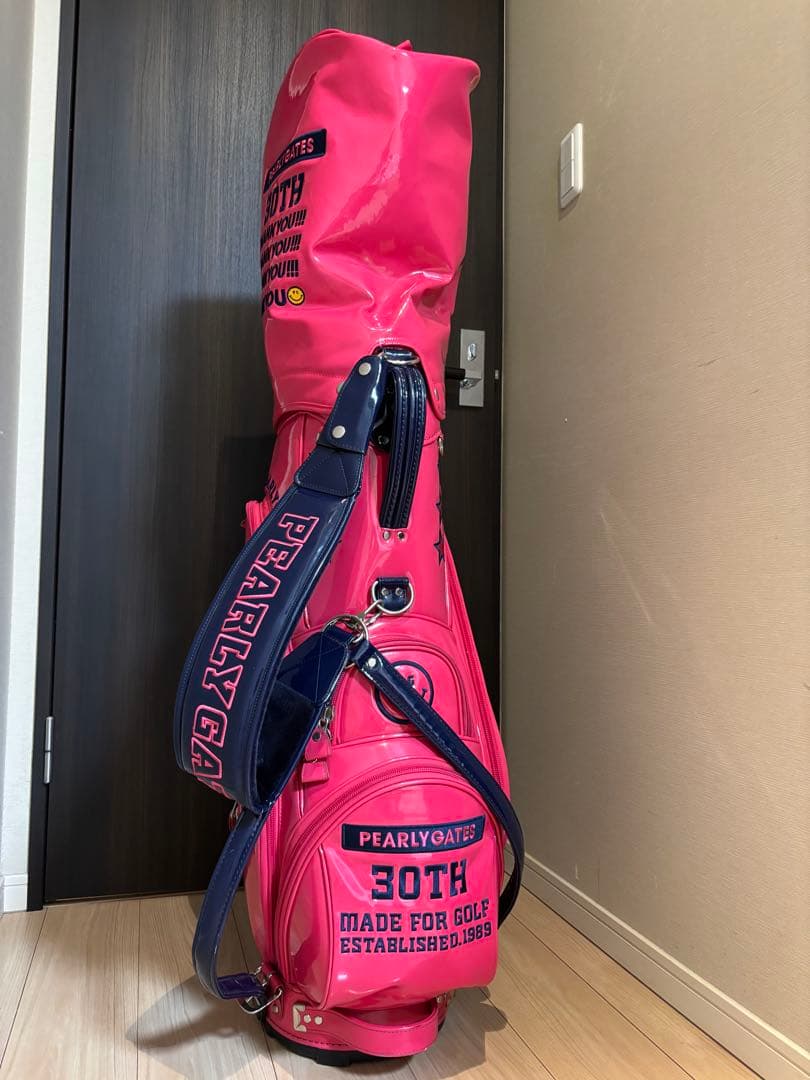 【完売品・希少品】パーリーゲイツ　30周年限定　キャディバッグ　ピンク