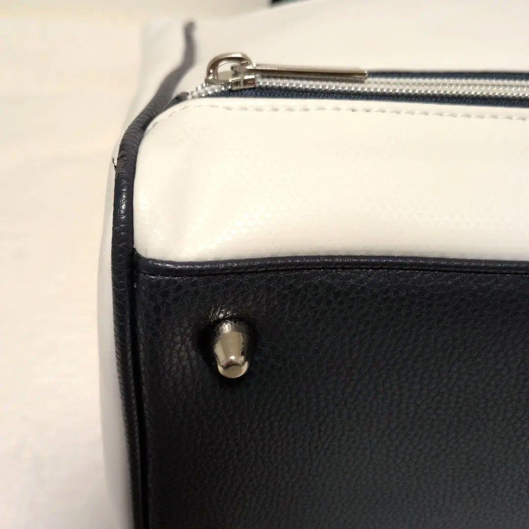 美品♡トミーヒルフィガーゴルフ ロッカーバック レザー エナメル トートバッグ