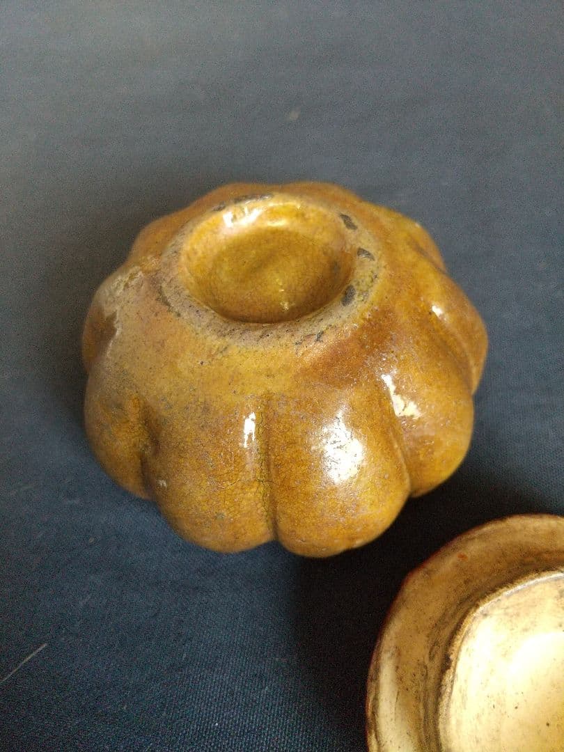 本歌 阿古陀形 時代交趾香合